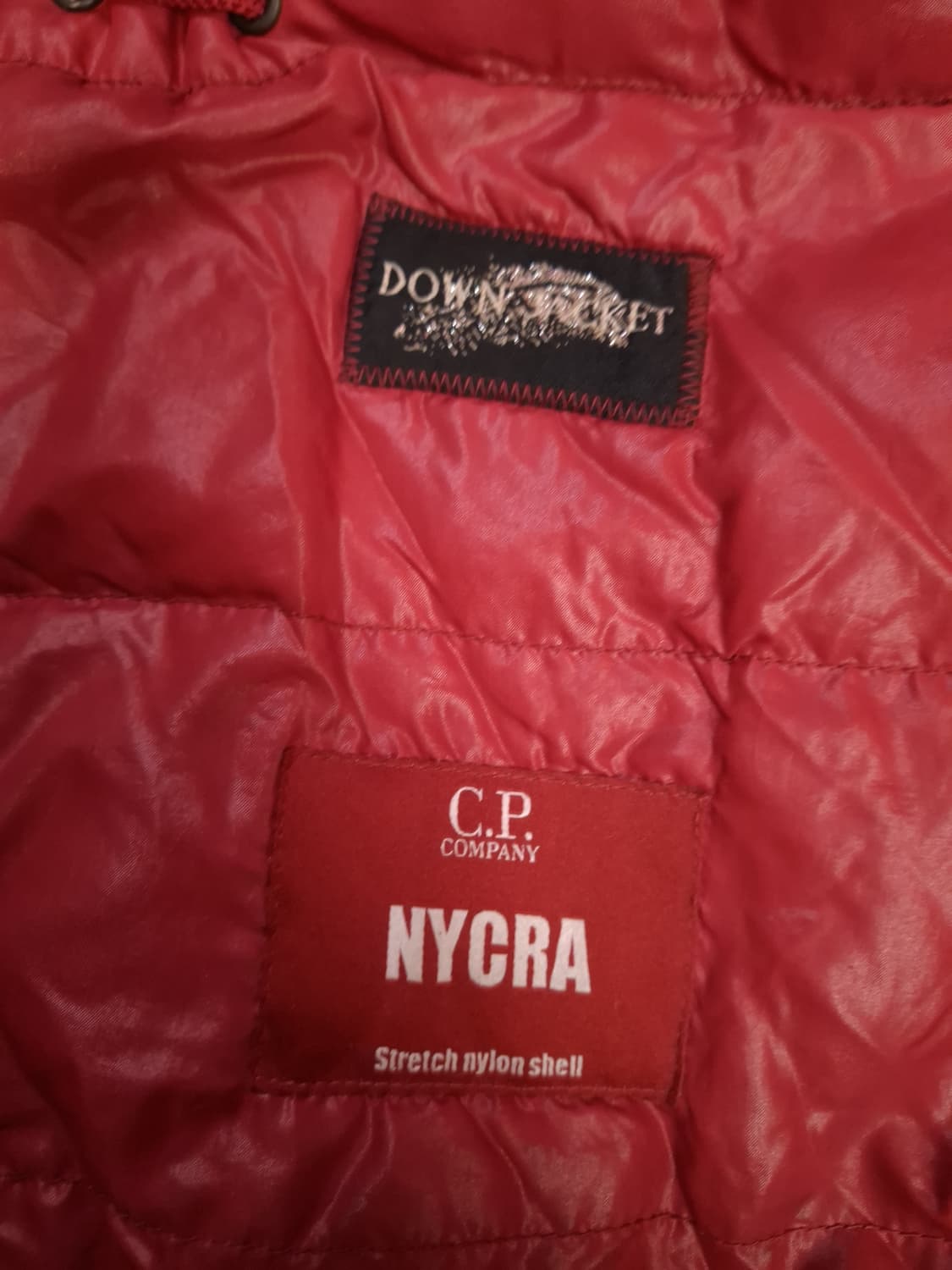 오리지날 C.P컴퍼니 나이크라 가먼트 다이 다운 고글 자켓 상품이미지4