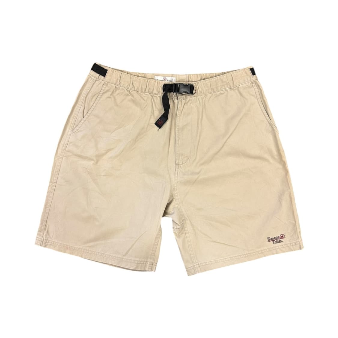 L) 빈티지 JPN 베이지 버클 스트랩 코튼 반바지 BC-039 상품이미지1