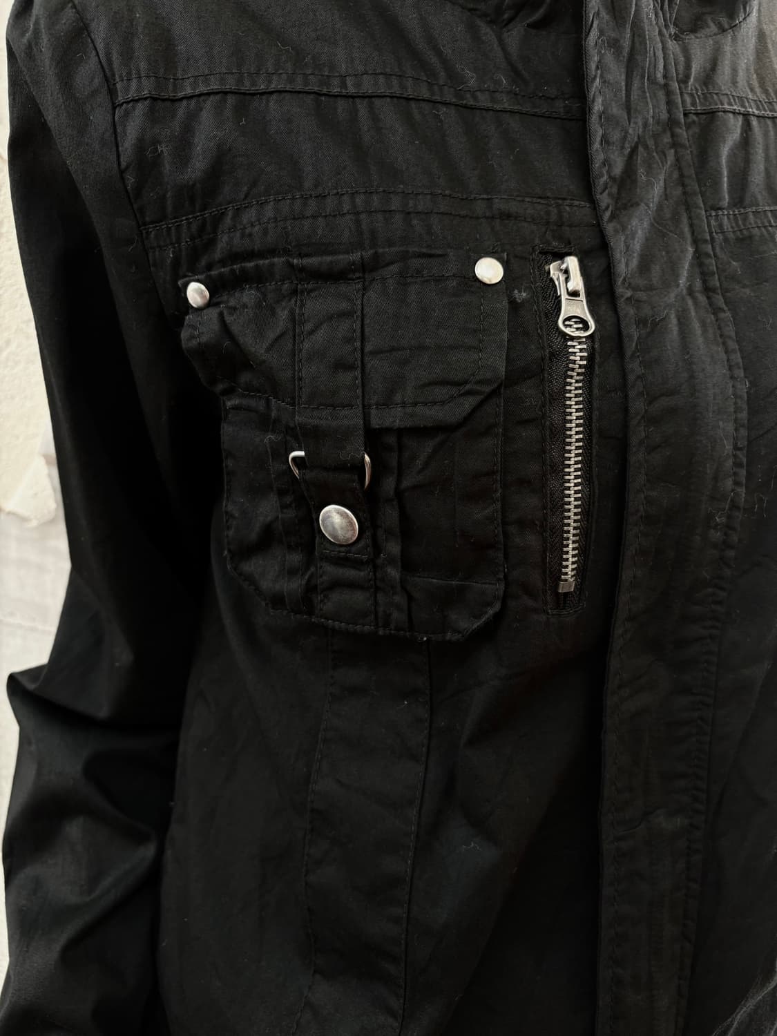 black pocket jacket 상품이미지3