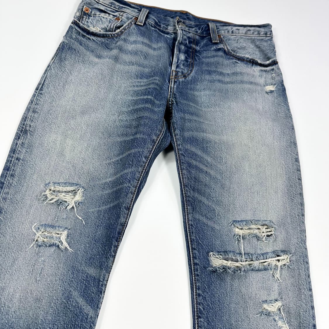 리바이스 501 오리지널 데미지 데님 팬츠 (28인치 여성추천) 상품이미지4