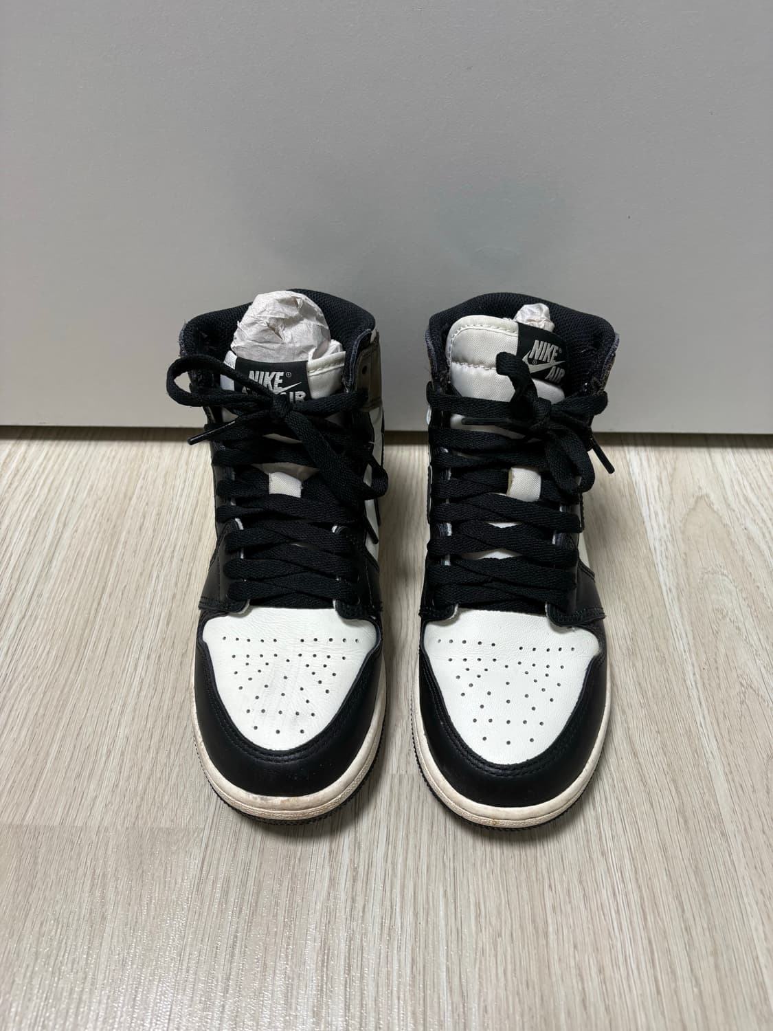 조던 1 레트로 하이 OG 블랙 모카 225 상품이미지7