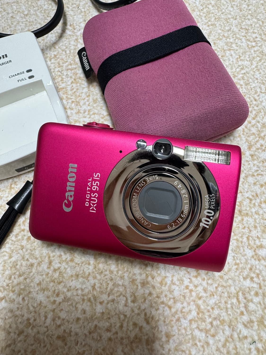 캐논 IXUS 95IS 핑크 레트로 디카 상품이미지1