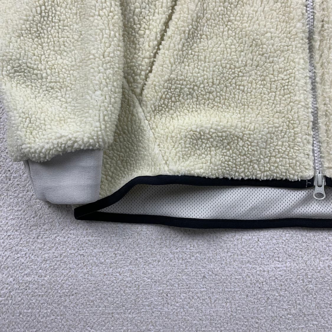 나이키 테크 윈드러너 쉐르파 플리스 집업 후디 상품이미지5