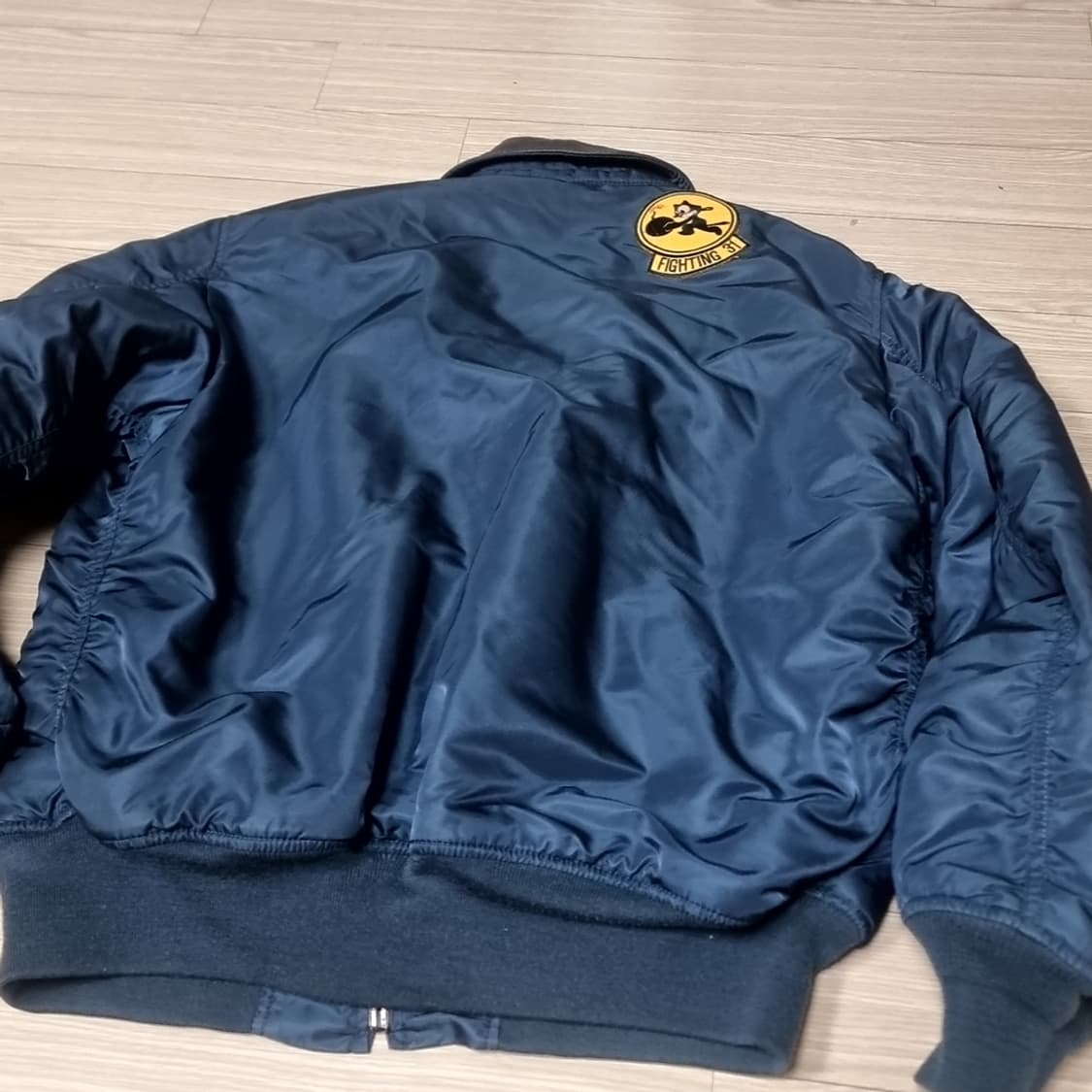 알파인더스트리 cwu45p 블루종 항공 점퍼 네이비(라지) 상품이미지2