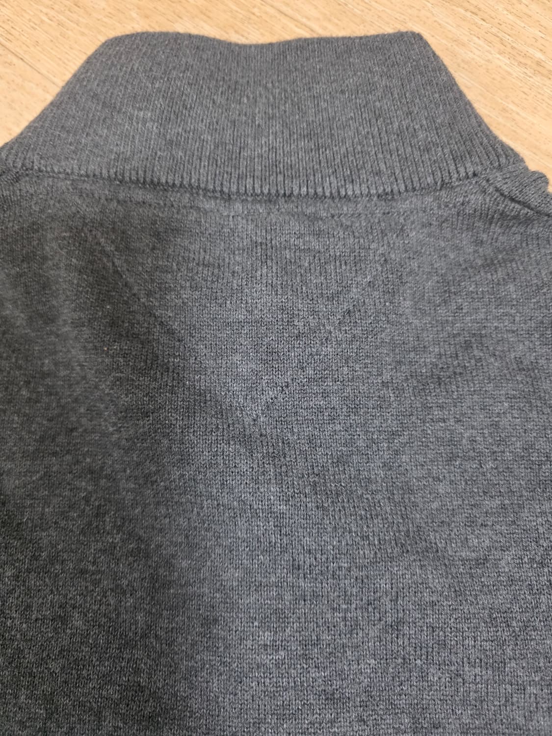 타미힐피거 코튼 반집업 니트 M 상품이미지7