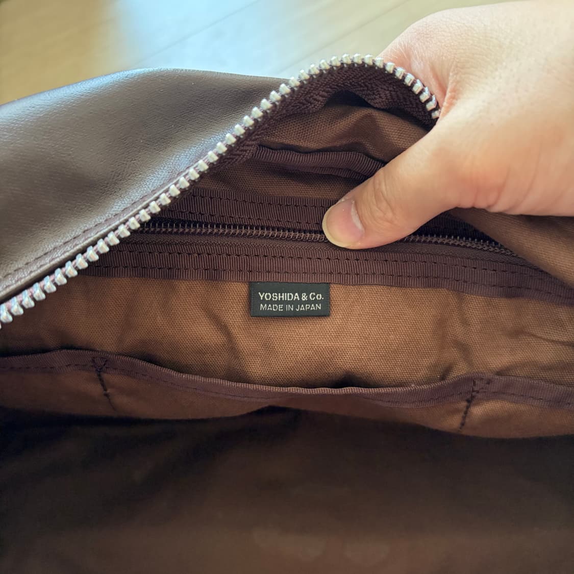 요시다포터 porter 프리스타일 보스턴백 브라운 상품이미지7
