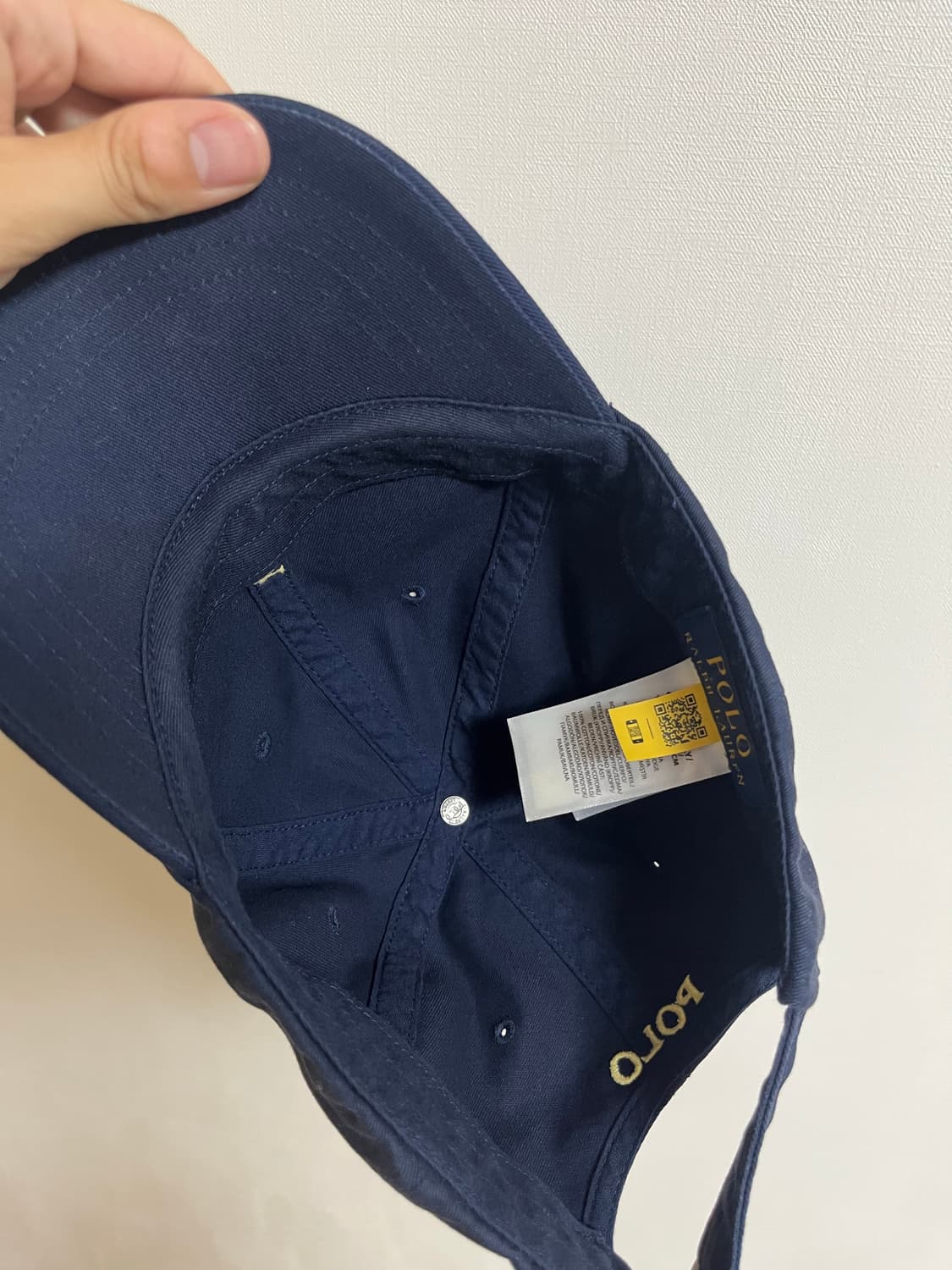 폴로 랄프로렌 볼캡 네이비 상품이미지2