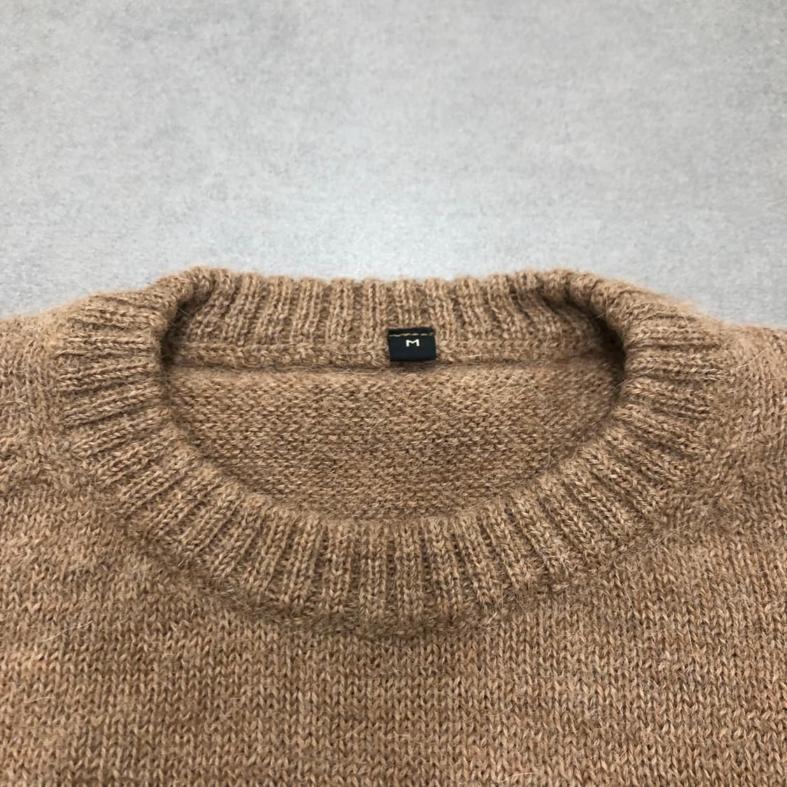 무인양품 muji 알파카100% 니트 스웨터 M 상품이미지2