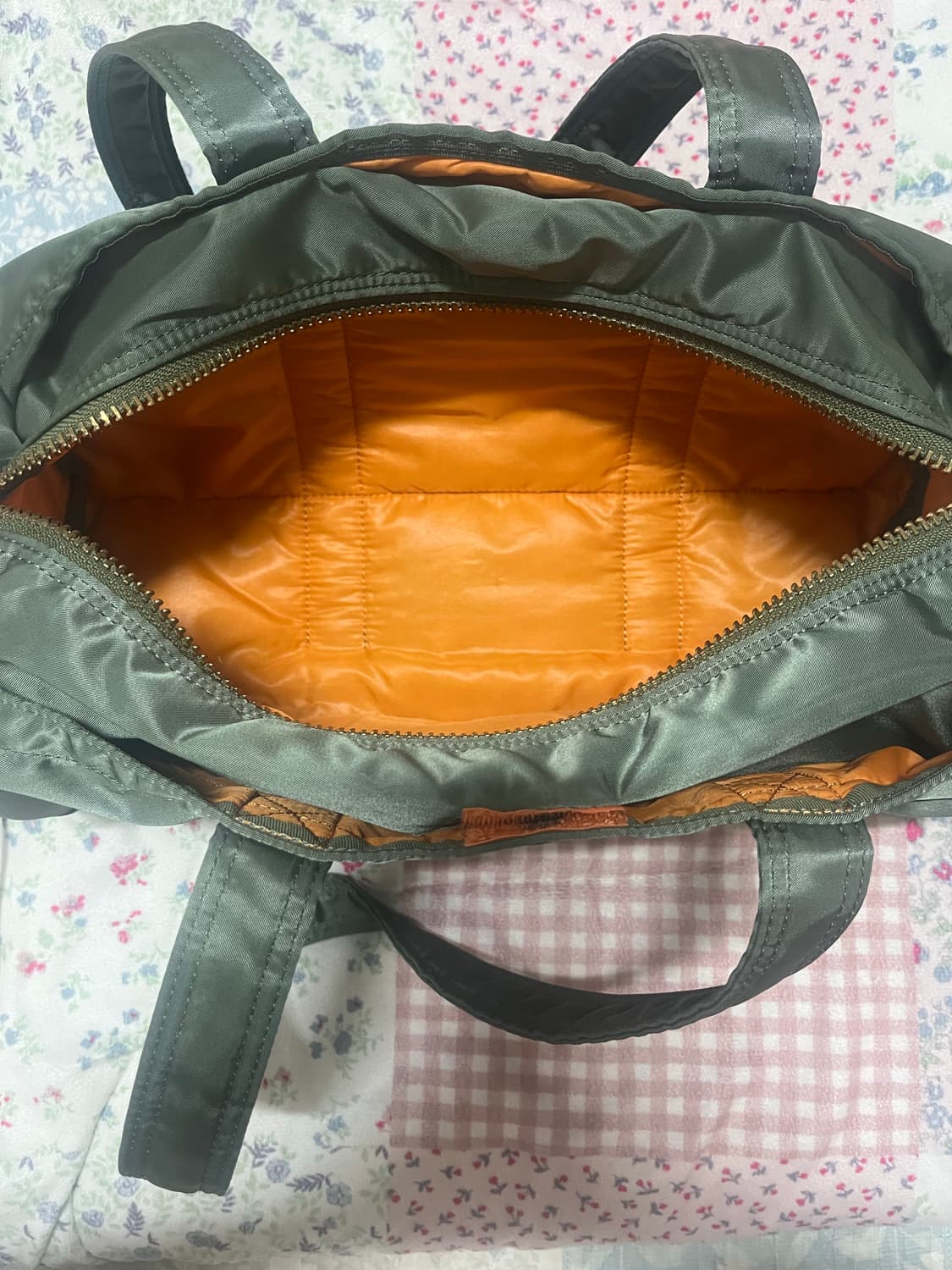 포터 탱커 더플백 세이지 그린 L(현재 판매가 950,000) 상품이미지5