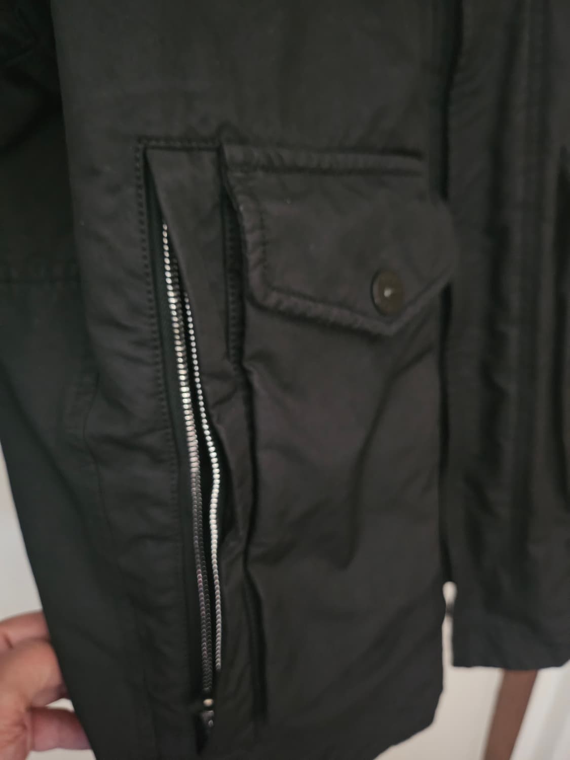 스톤아일랜드 다비드-tc 숏패딩 블랙  L(100-105) 상품이미지2