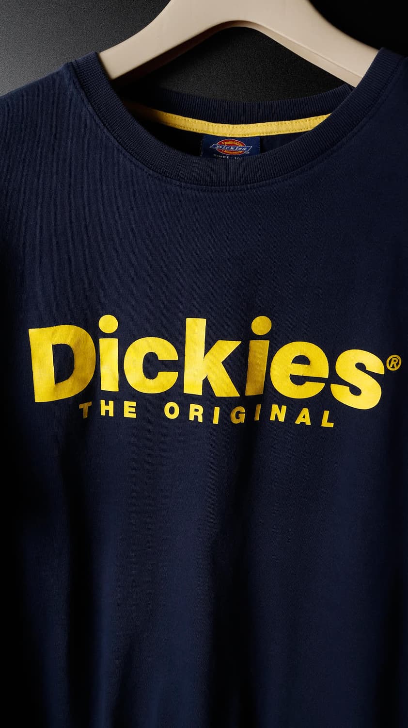 디키즈 곤색 스펠아웃 반팔 상품이미지2