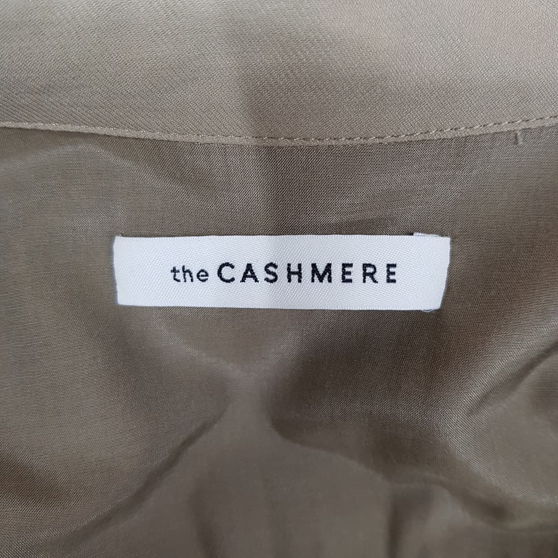 한섬 더캐시미어 2021 벨트 셔츠형 롱 원피스 F사이즈 상품이미지6