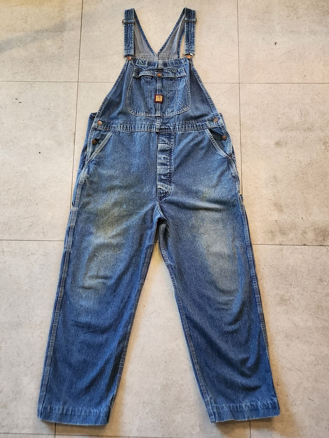 빅벤 데님 오버롤 상품이미지1