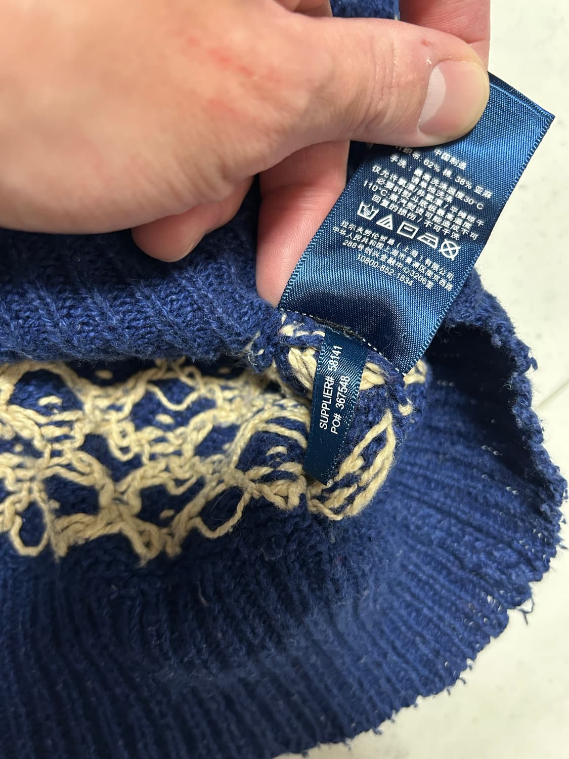 폴로 니트 M사이즈 판매 상품이미지4