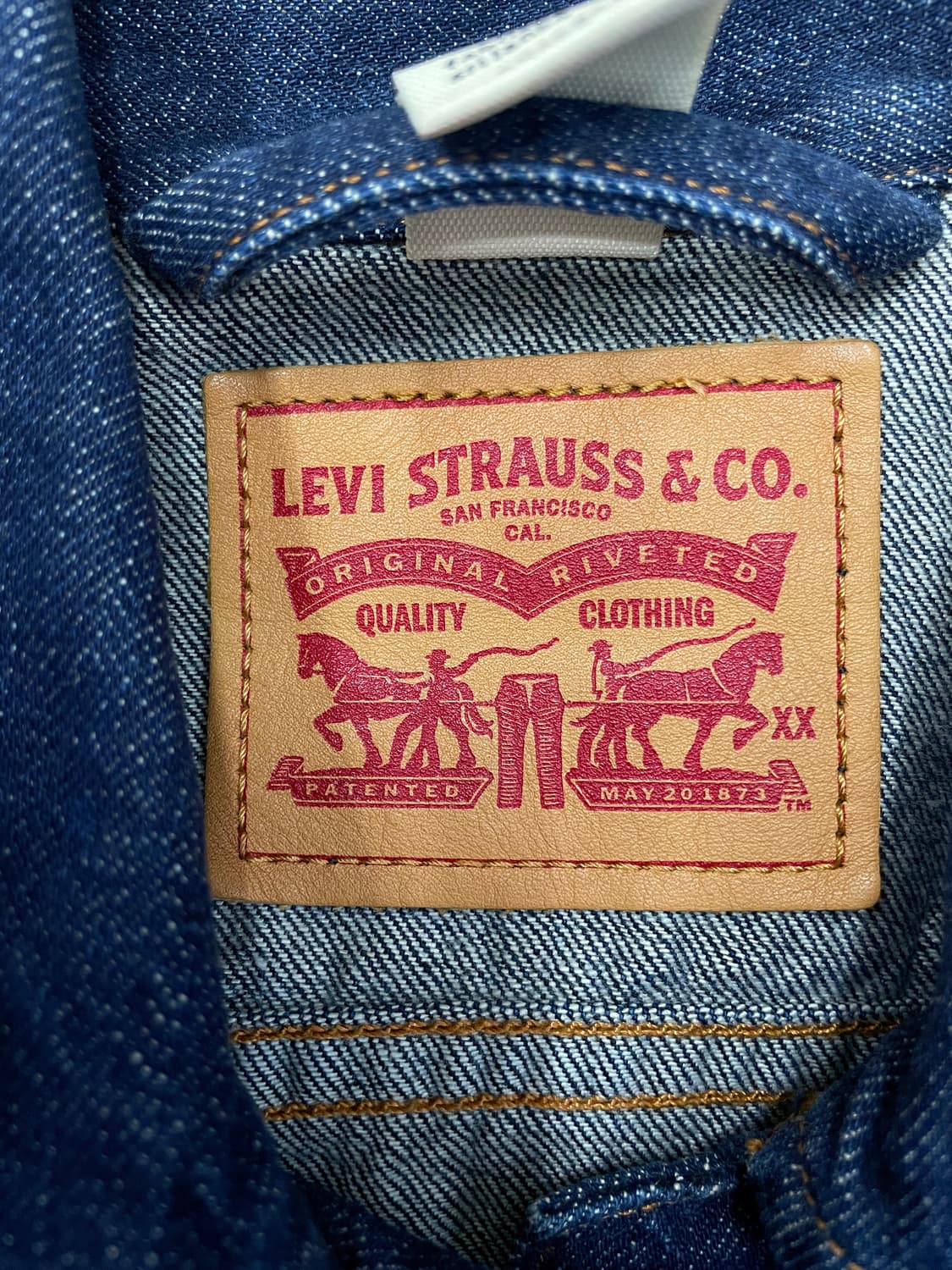 리바이스 데님 트러커 청자켓 상품이미지5