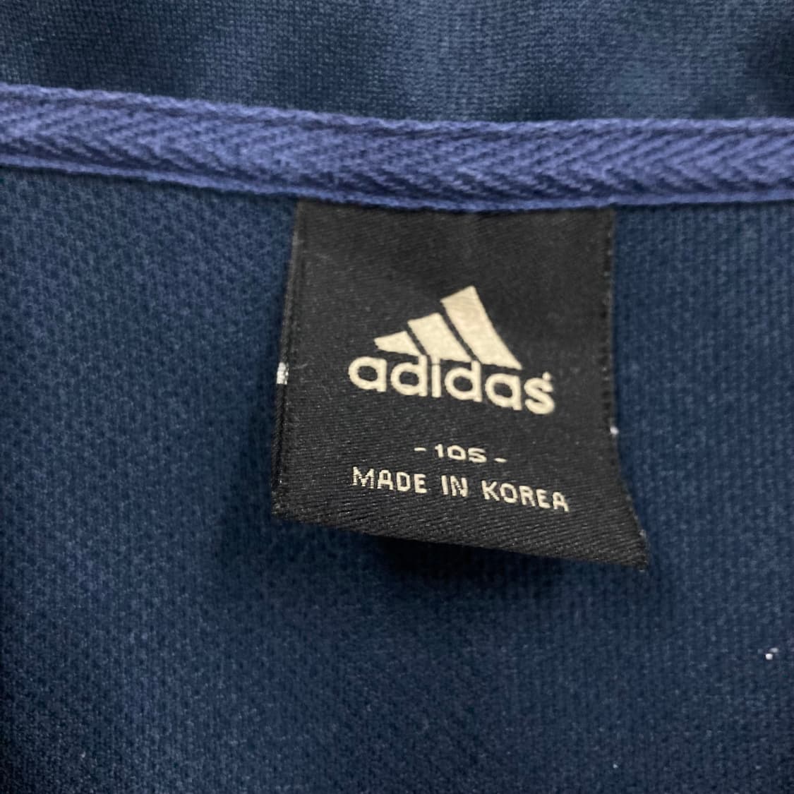 아디다스 네이비 믹스 컬러 스펠아웃 로고 트랙탑 져지 상품이미지3