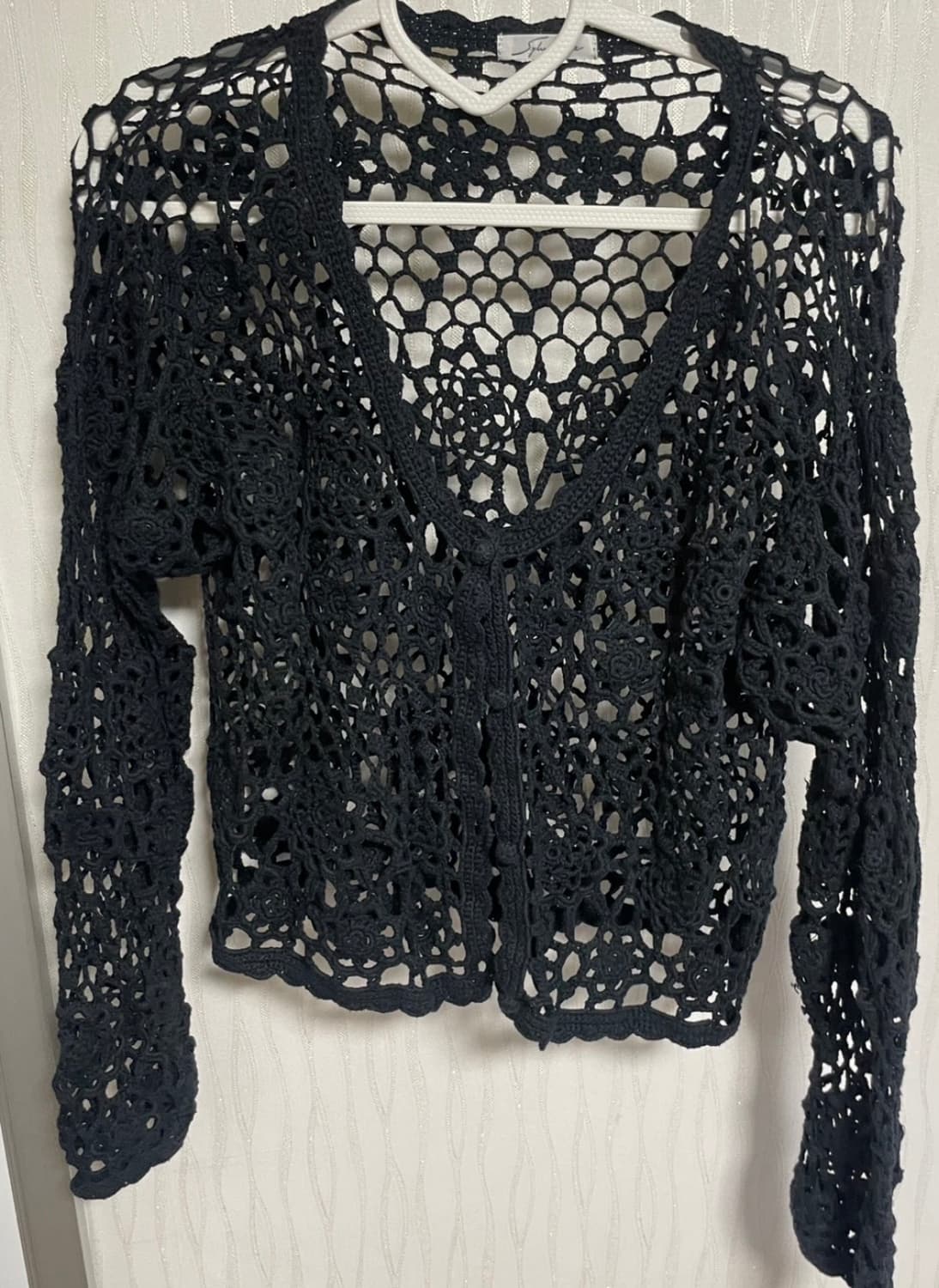 크로셰 니트 가디건 상품이미지1