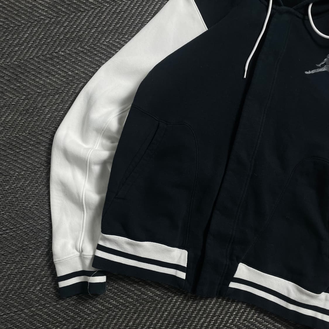 나이키 에어조던 자수로고 스웻 바시티 후드 자켓o 4690 상품이미지3