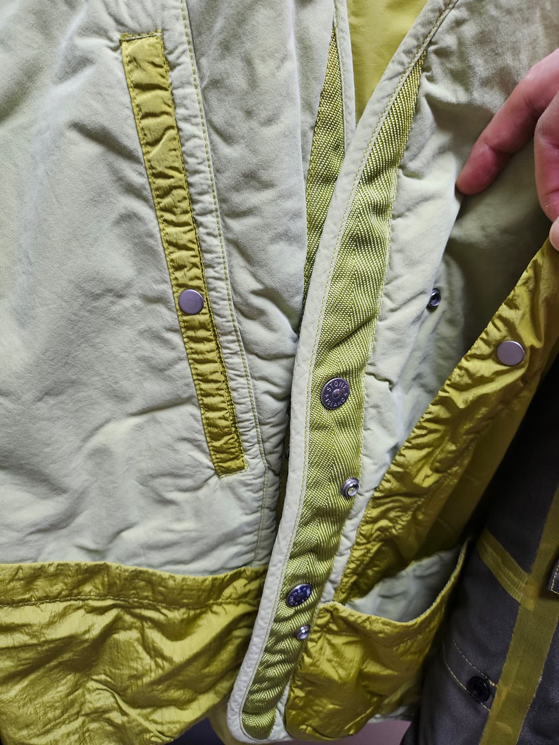 스톤아일랜드 쉐도우프로젝트 다이애그널 패딩자켓 상품이미지6