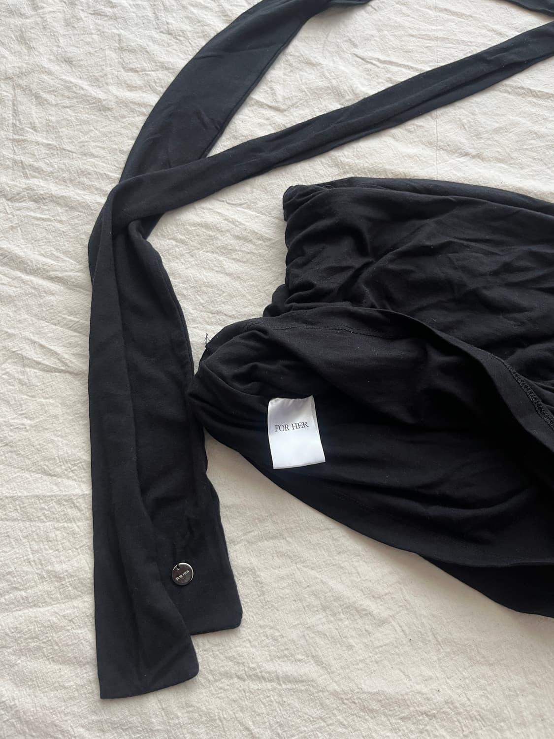 샵 포허 머플러 탑 세트 상품이미지4