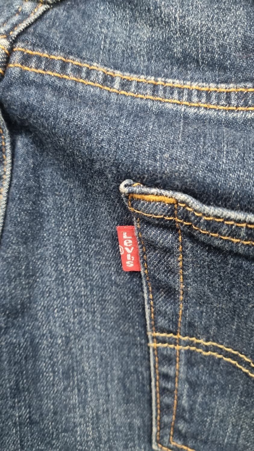 levis 513 슬림 스트레이트핏 스판 워싱청바지 허리30 상품이미지4