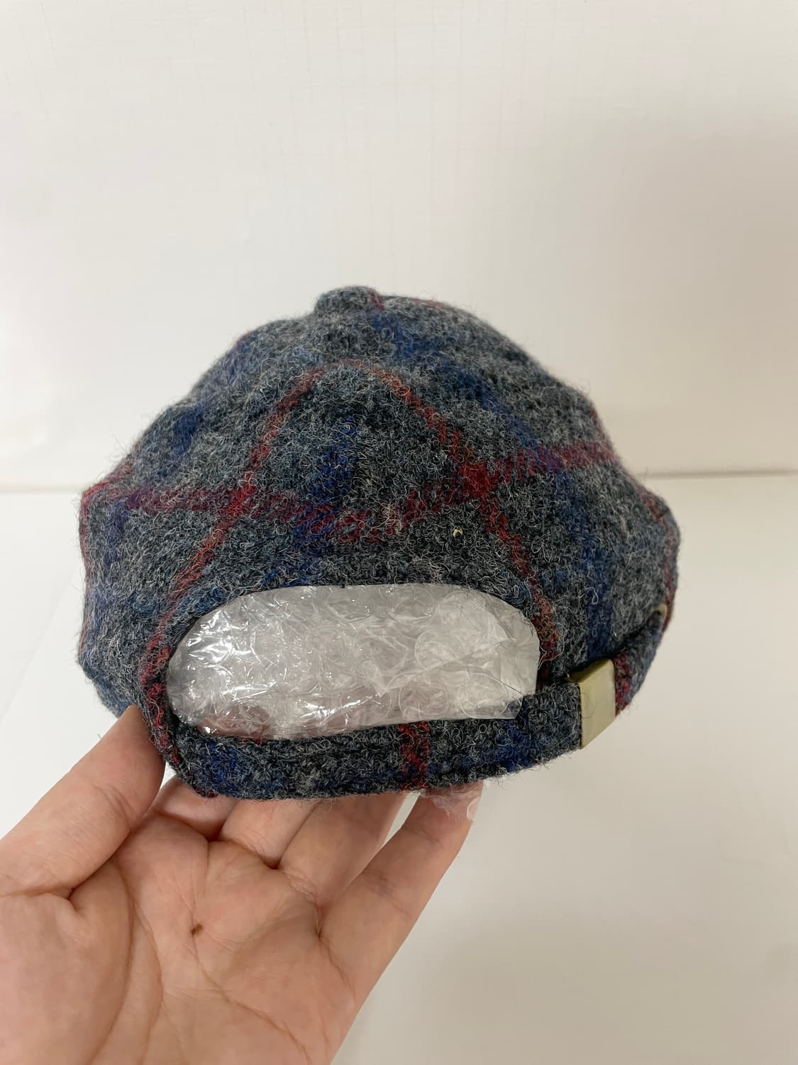 해리스 트위드 타탄체크 볼캡 상품이미지3