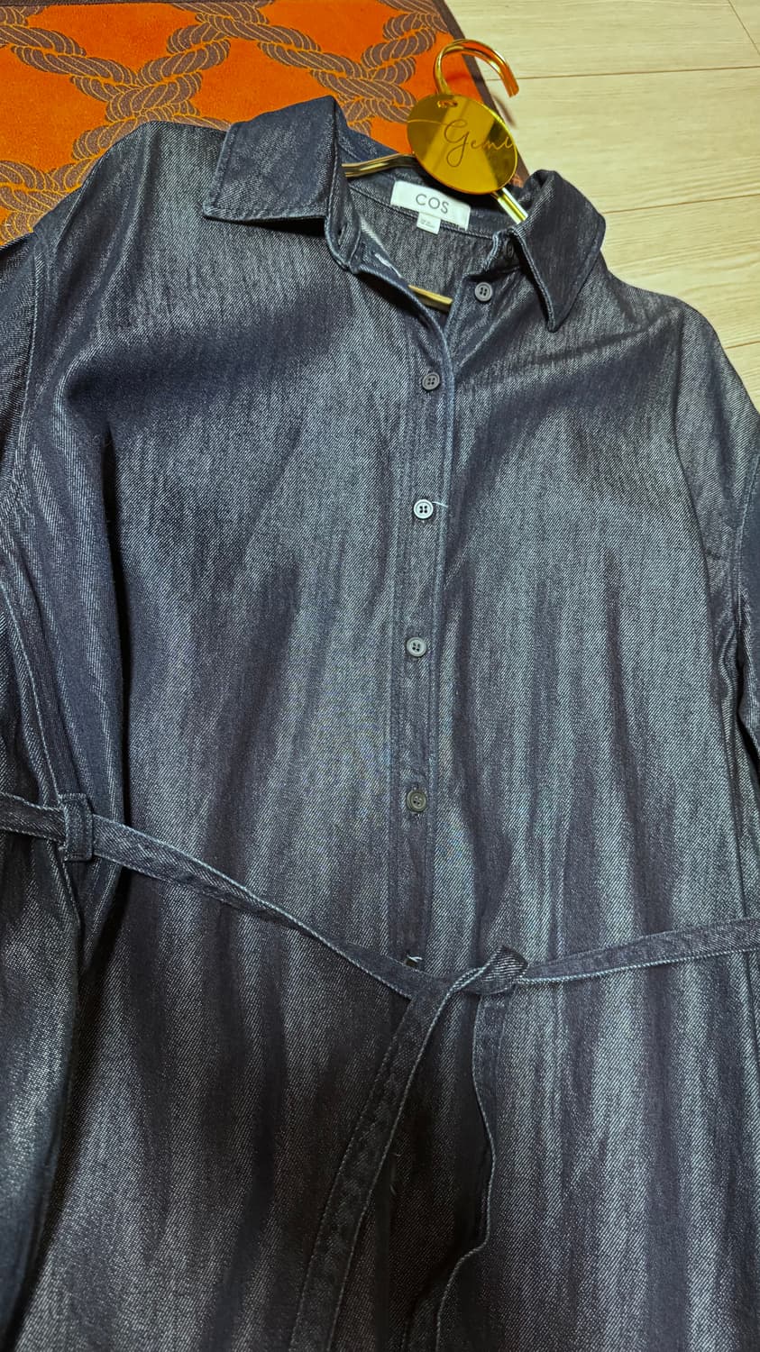 COS 데님 셔츠 원피스 사이즈 40 상품이미지5