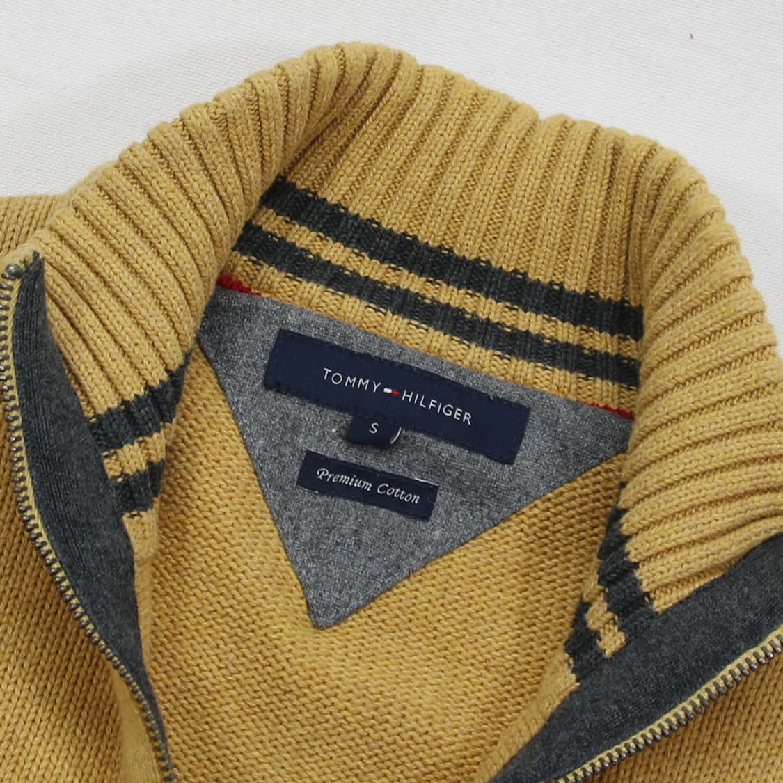 TOMMY HILFIGER 폴라 니트 집업 자켓 (여성용 S) 상품이미지5