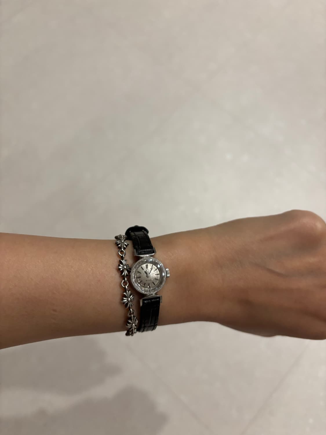 오메가 드빌 다이아몬드 컷 여성용 시계 상품이미지2