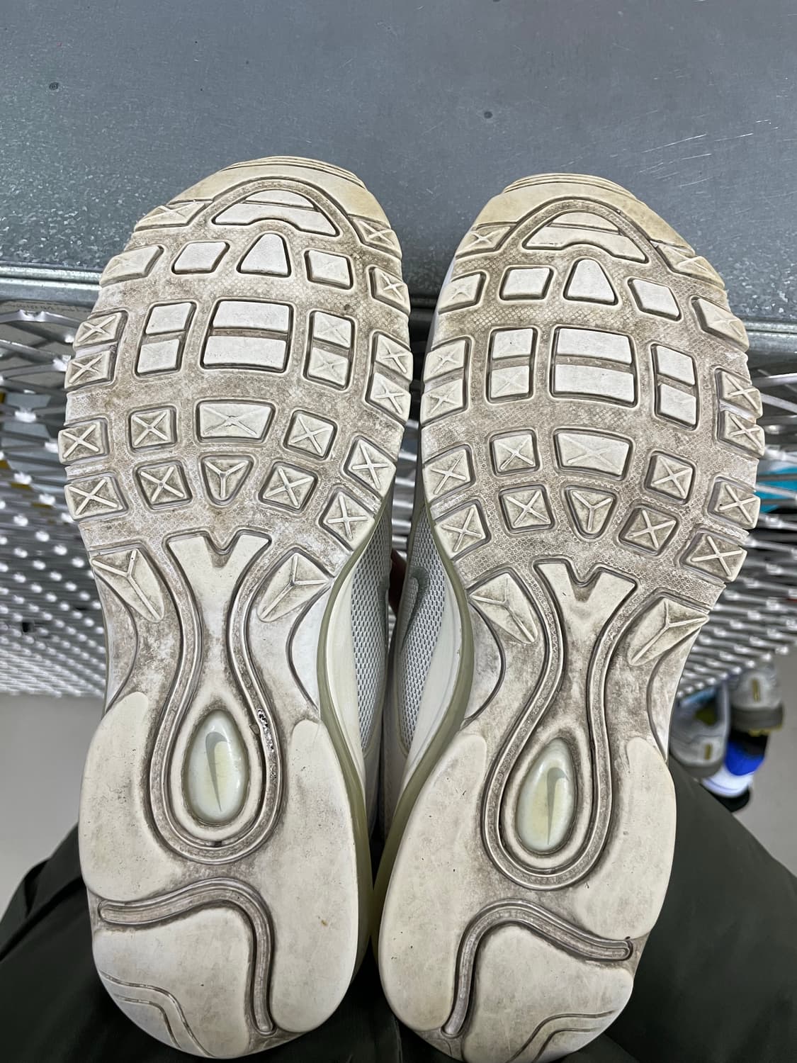 나이키 에어맥스 97 화이트 실버 260 상품이미지6