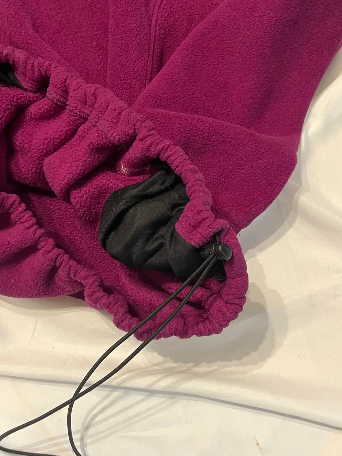 [L]빈티지 L.L.Bean 플리스 하프집업 마젠타 상품이미지4