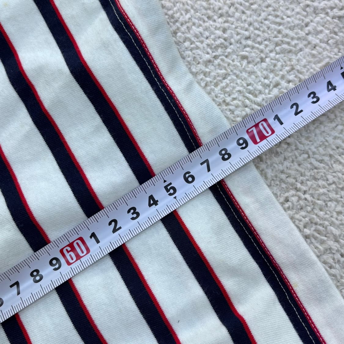 L 타미진스 스트라이프 긴팔 티셔츠 0331E 상품이미지5