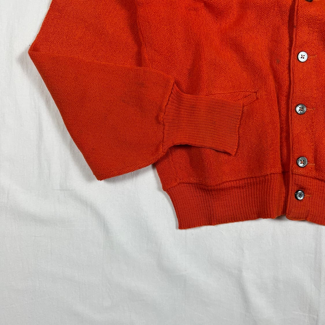 80’s-90’s 타운앤킹 버진 울 니트 가디건 상품이미지5