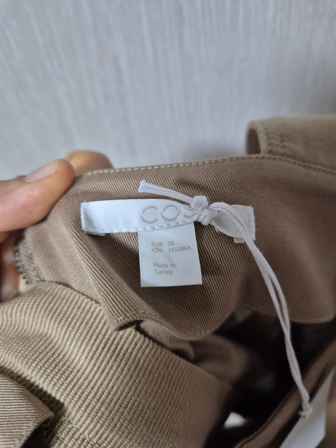 (새제품 ) COS 코스 스트랩 탑 베이지 38 뷔스티에 상품이미지7