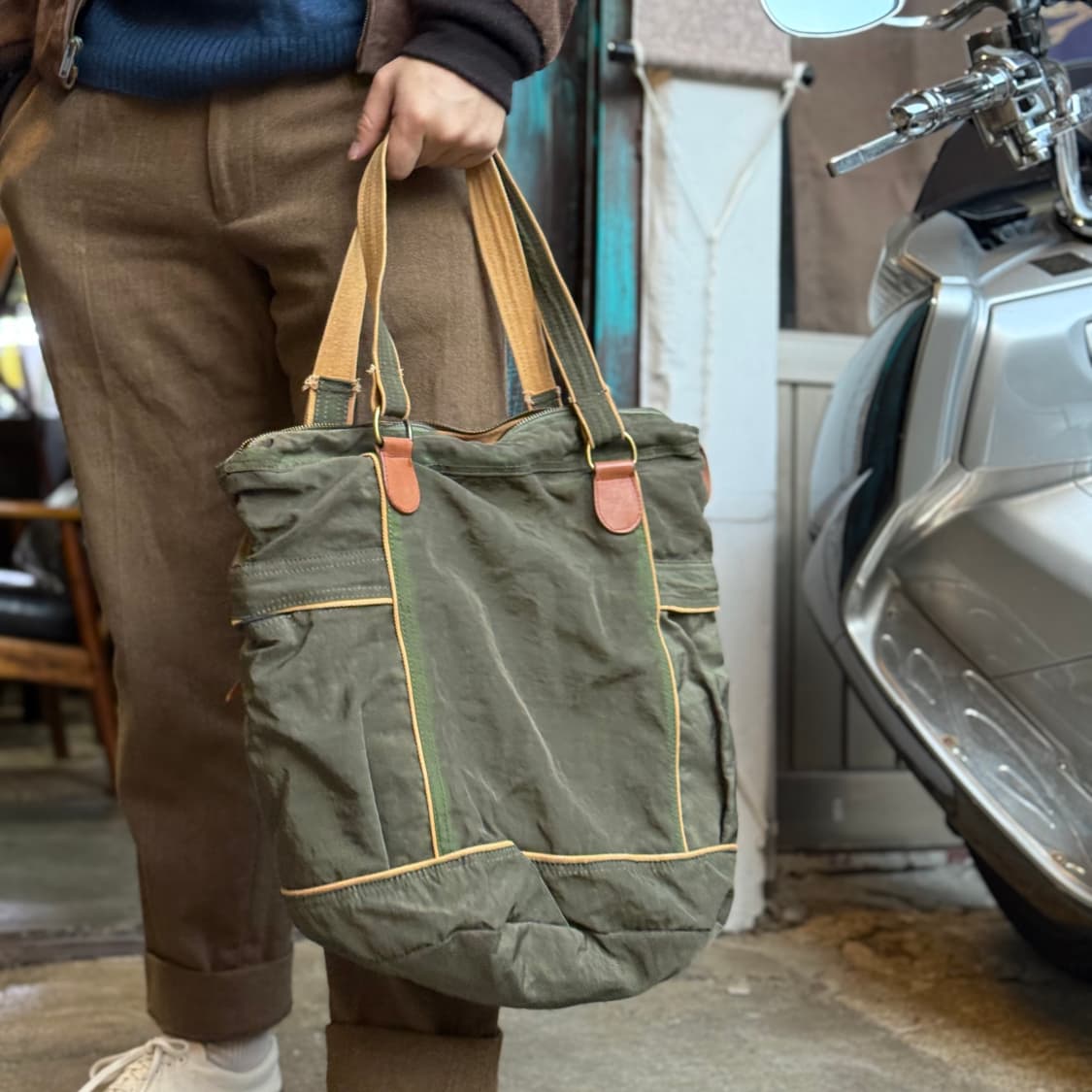 Anous France 캔버스 토트백  상품이미지10