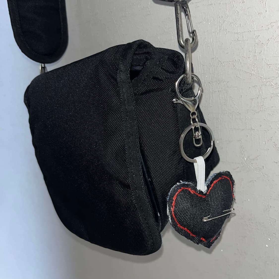 Handmade / 데님 하트 키링 4pcs 리사이클링 빈티지 y2k 상품이미지5