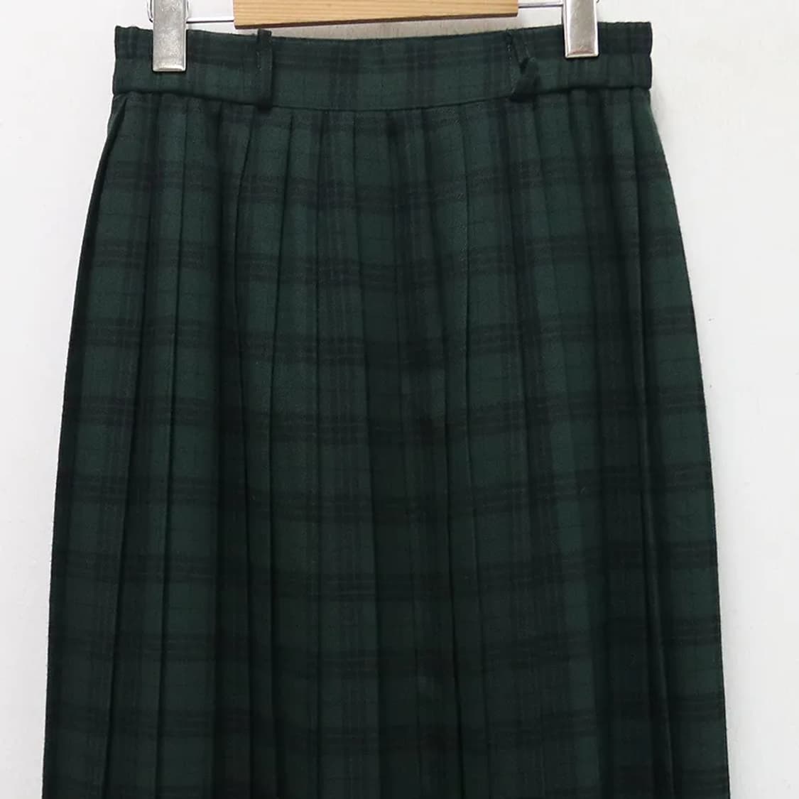 체크 플리츠 롱스커트 60565 상품이미지5