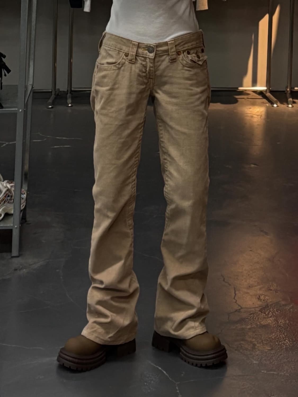 트루릴리젼 코듀로이 부츠컷 팬츠 A3284 상품이미지1