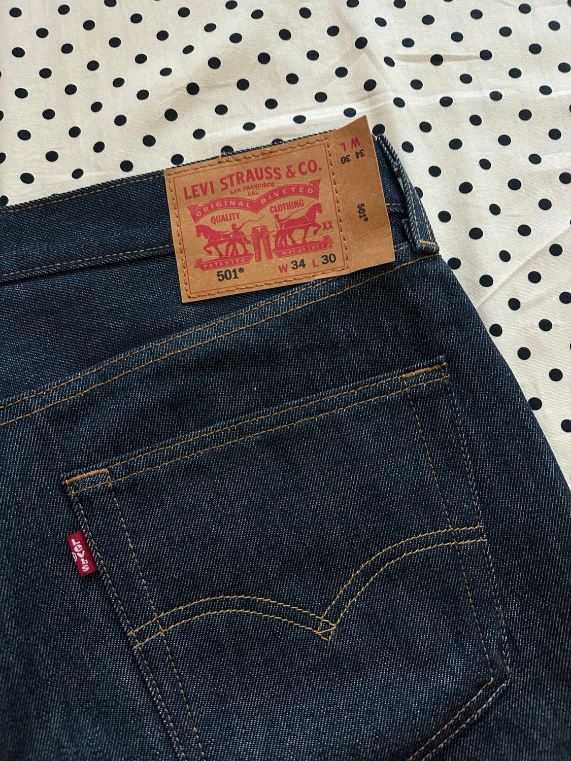 리바이스 오리지널 501 데님팬츠 상품이미지5