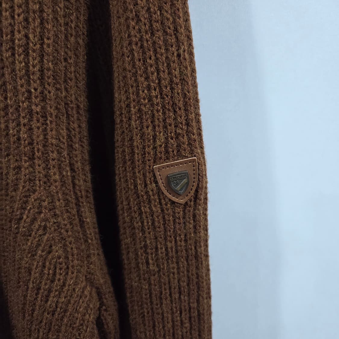 다니엘크레뮤 울 블랜드 투웨이 니트집업 100 상품이미지2