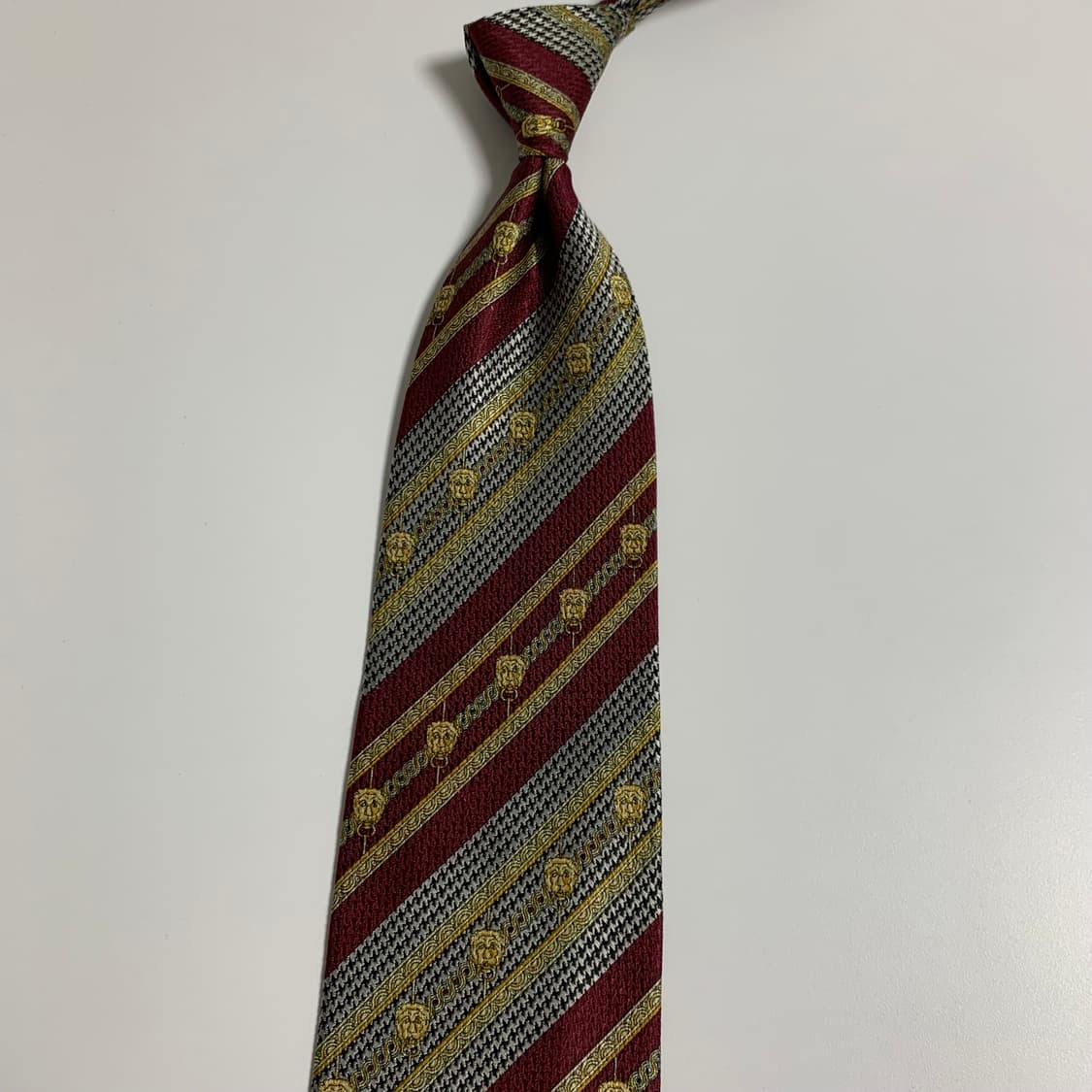 디올(DIOR) 클래식 스트라이프 넥타이 명품 100실크 9cm 상품이미지7