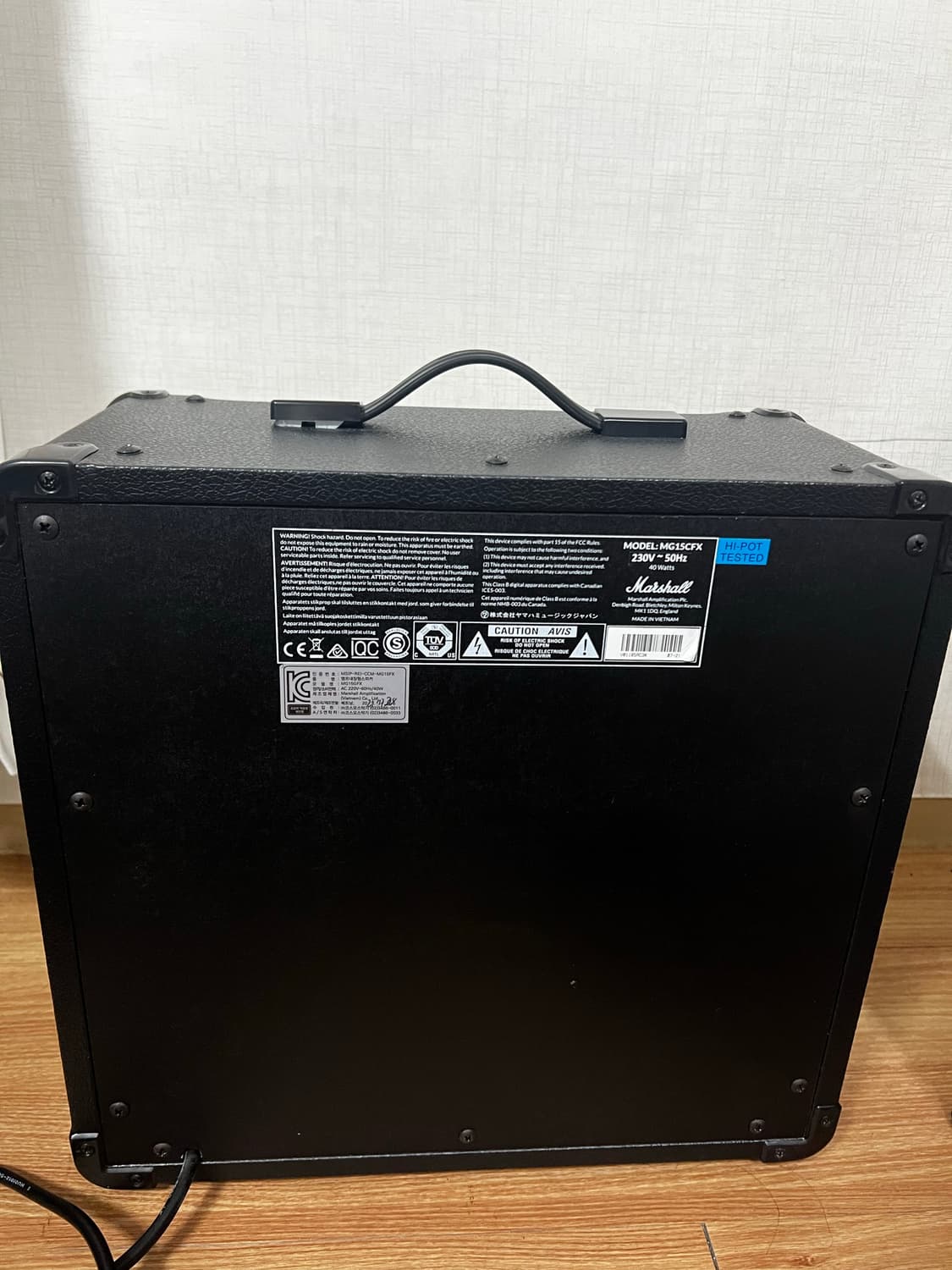 마샬 MG15FX 기타 앰프 스피커 판매 상품이미지3