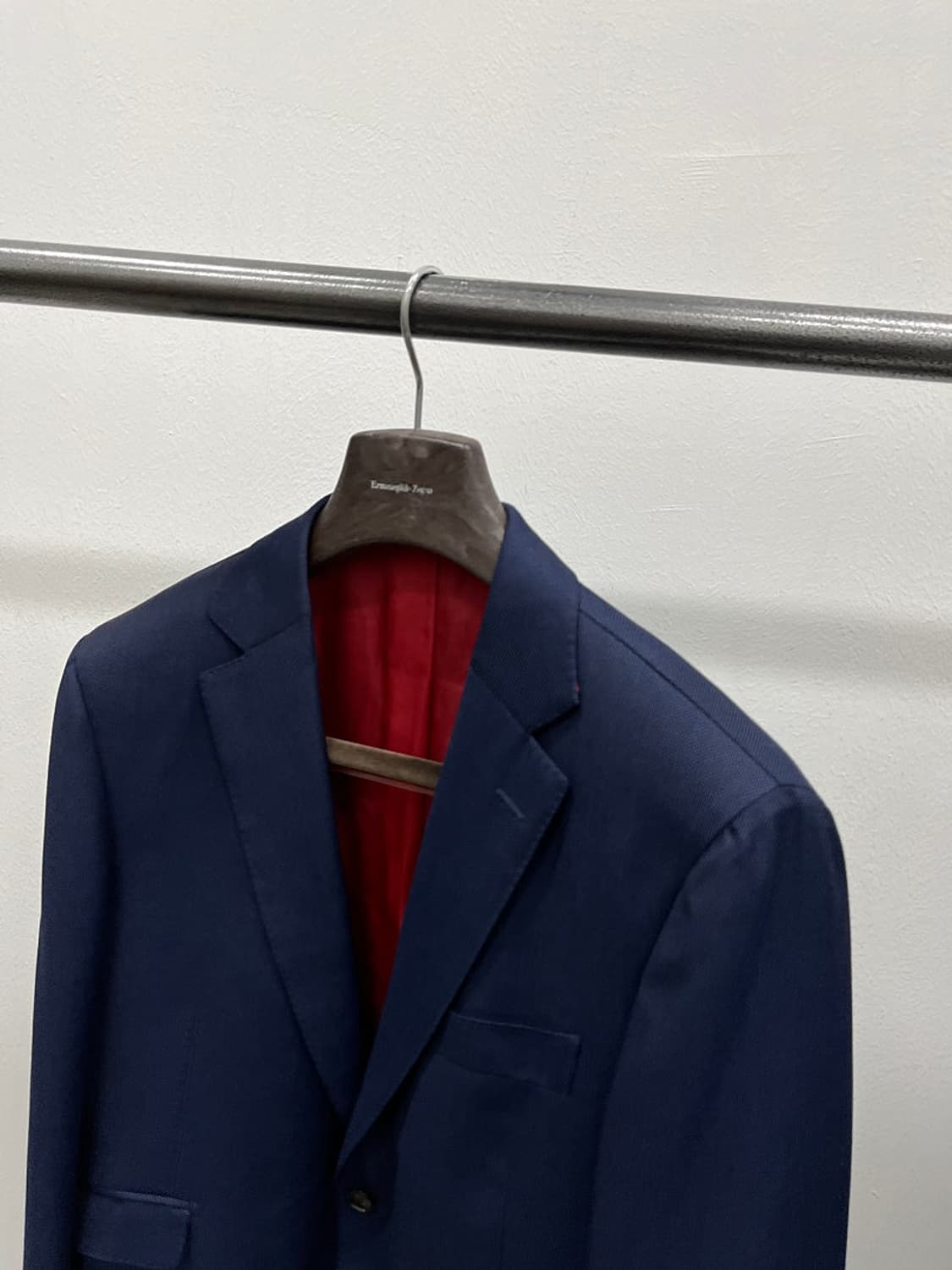 95-100) 수트서플라이 네이비 콤비자켓  상품이미지2
