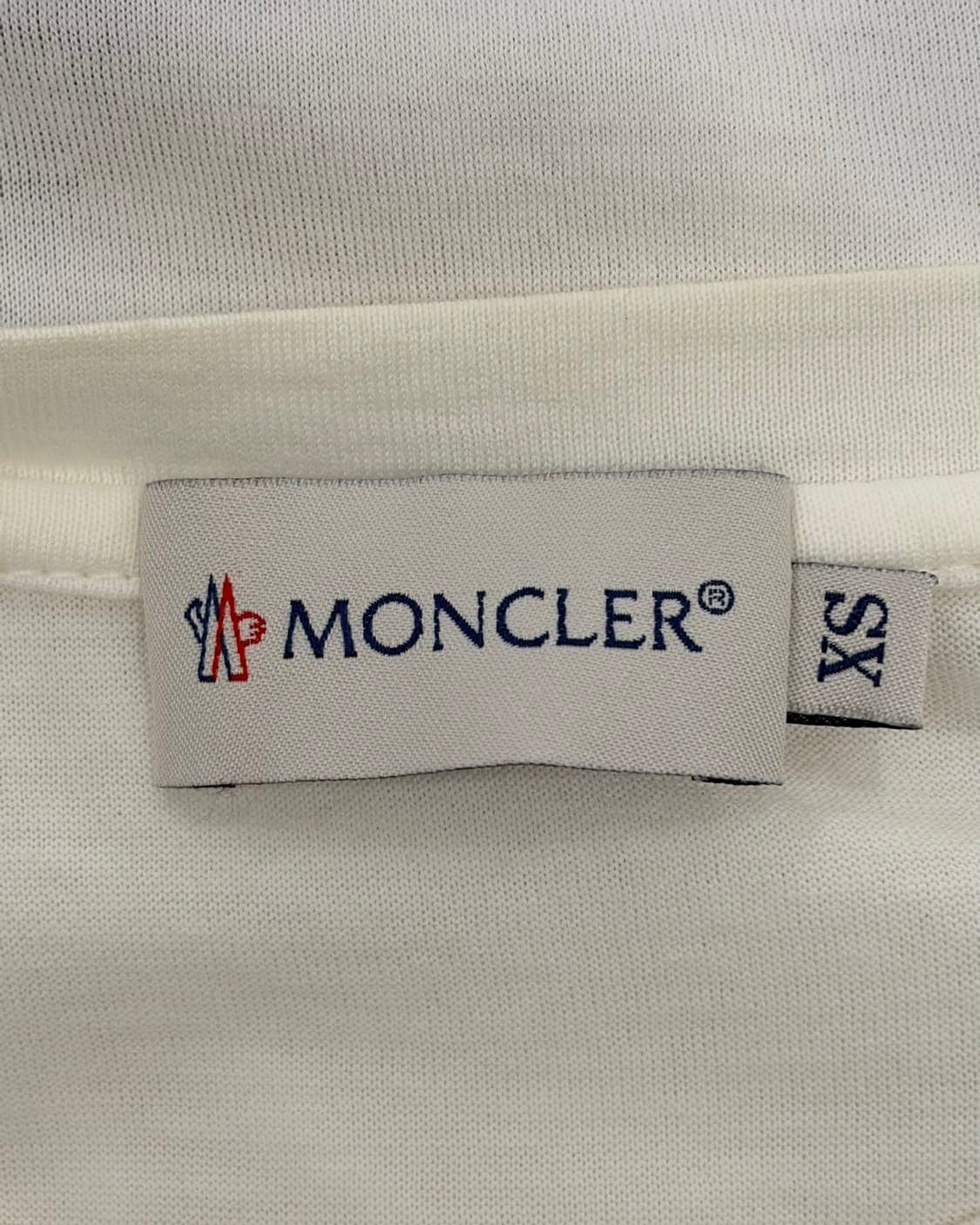 몽클레어 화이트 그래픽 하프 티셔츠  상품이미지7