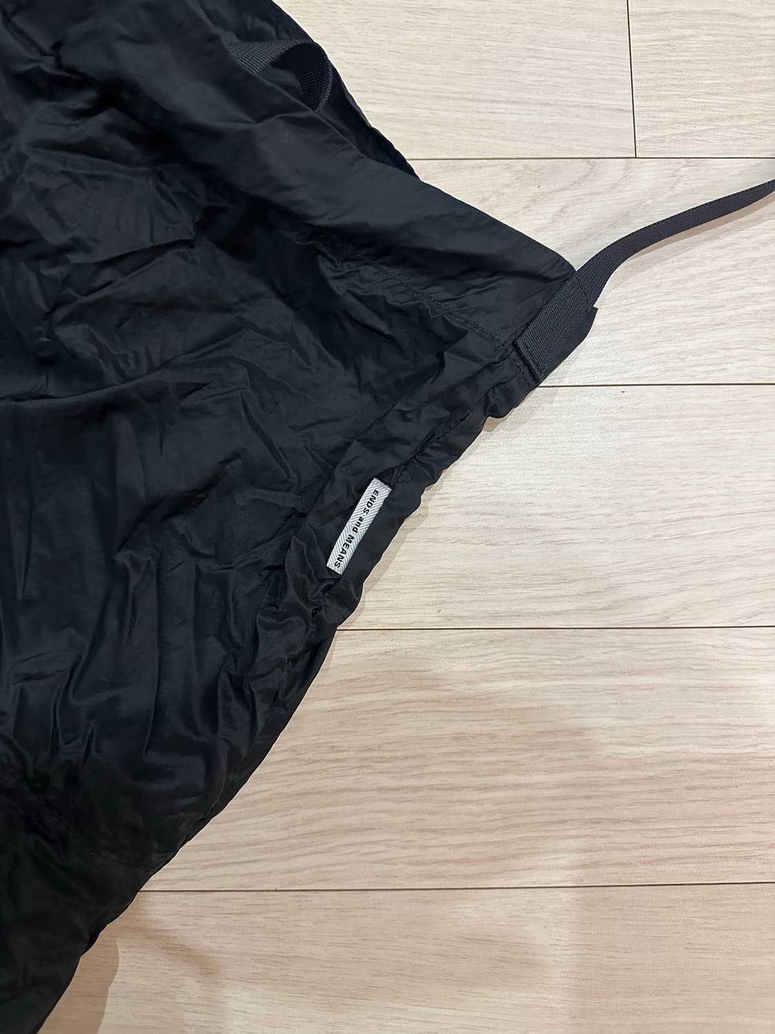 앤즈앤드민즈 패커블 숄더백 블랙 상품이미지4