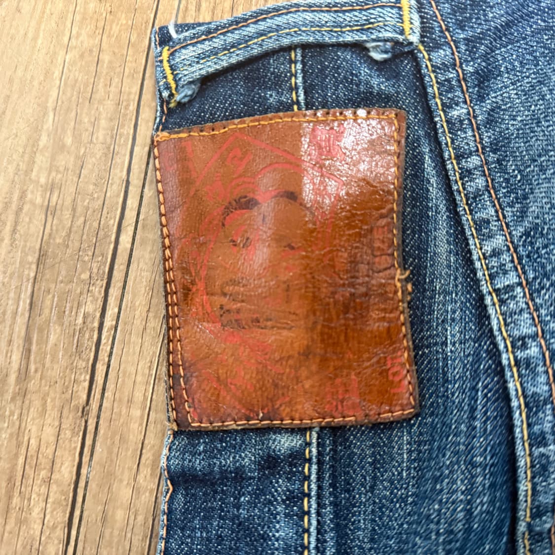 90‘s 일본 에비수 청바지 상품이미지7