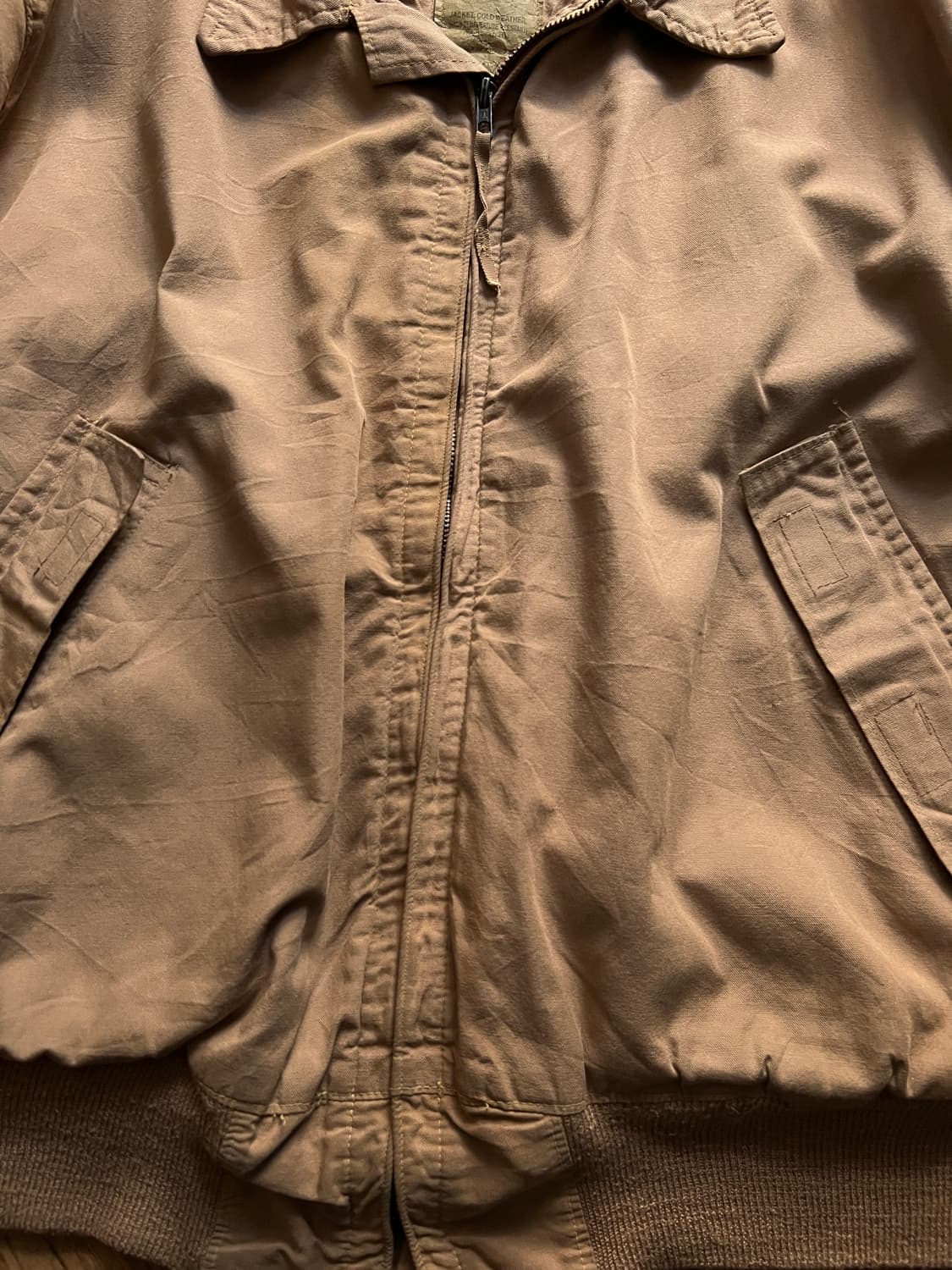 [L]00's U.S ARMY 데저트 탄 CVC 탱커자켓 상품이미지4