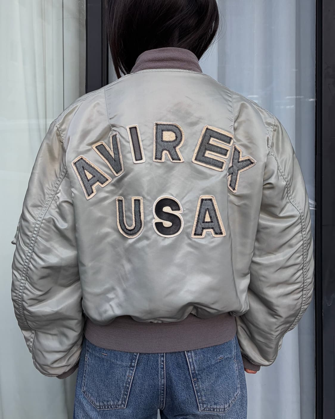 [M]아비렉스 AVIREX USA MA-1 플라이트 자켓 상품이미지3