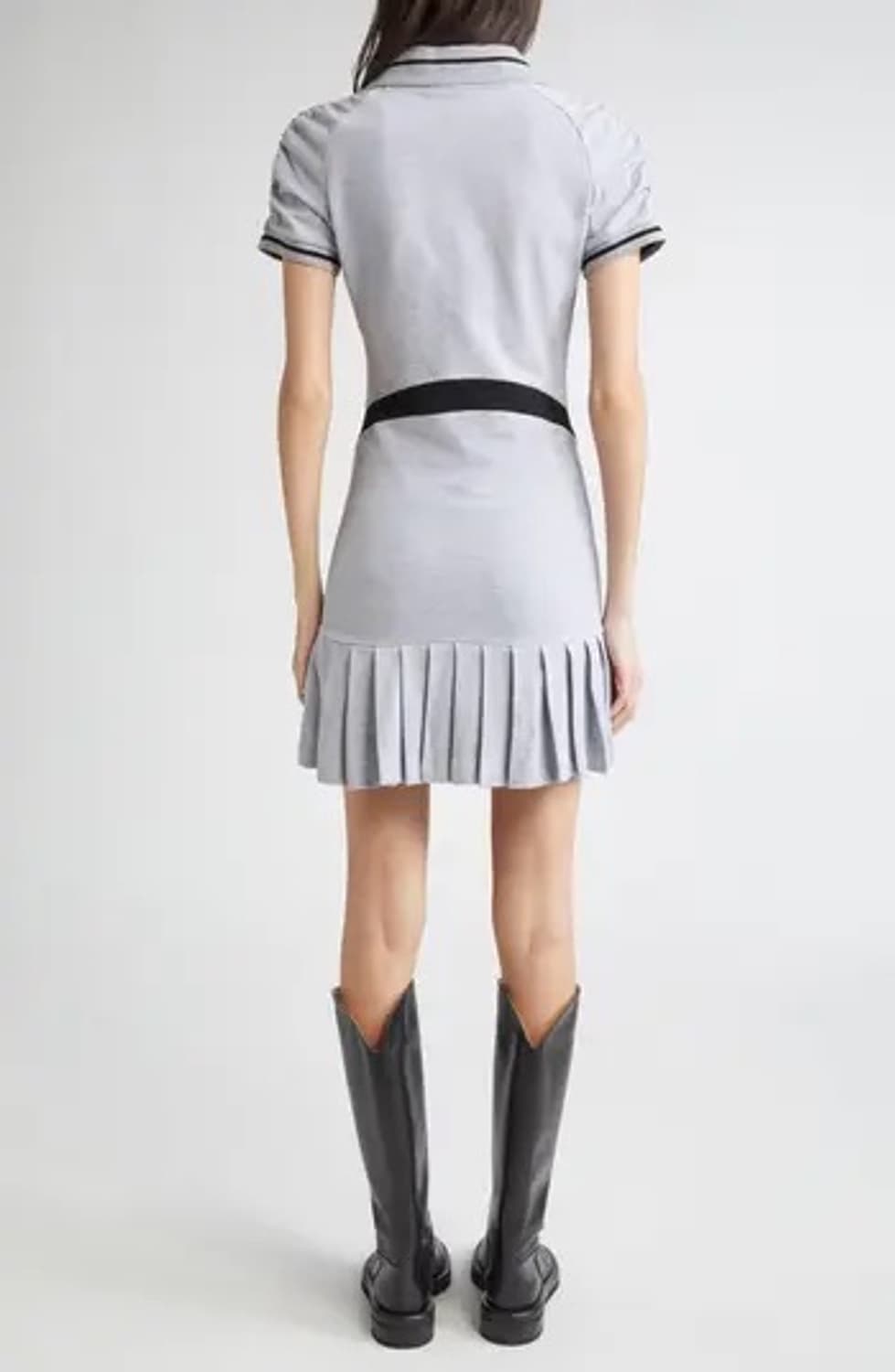 애슐리 윌리엄스 grey amelia dress 드레스 스커트 집업 상품이미지3