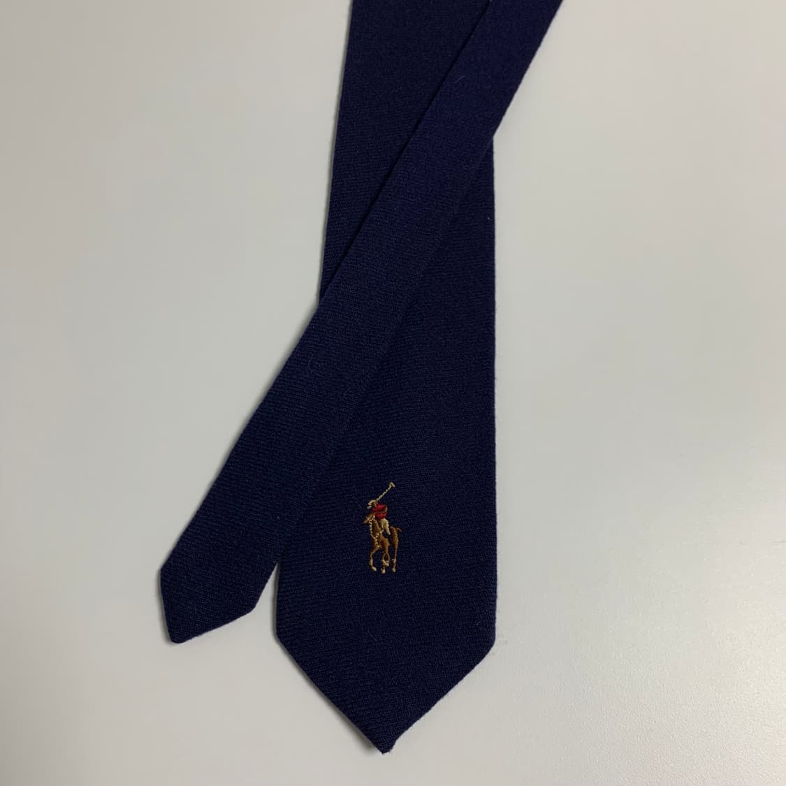 폴로 랄프로렌(POLO) 울100 클래식 정장 슬림넥타이 최상급 상품이미지4